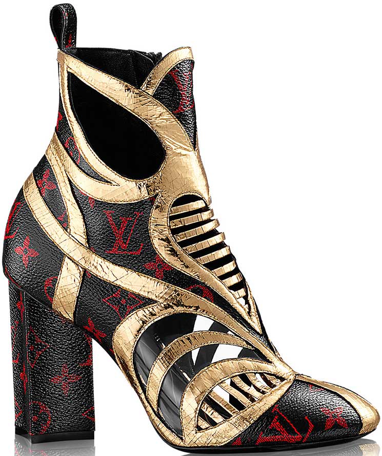 Louis Vuitton Queen of Hearts Shoes Free Shipping Replica Shoes - Best Replica Shoes From China ...